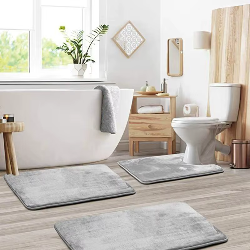 Ensemble G6KF 3 tapis salle bain