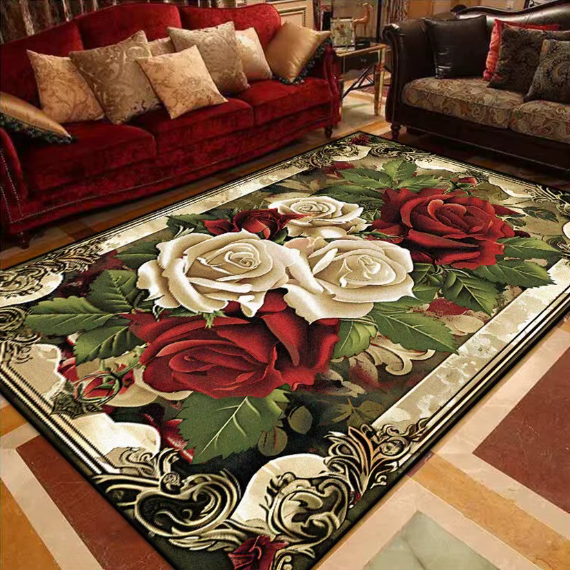 Tapis de décoration de salon de luxe européen