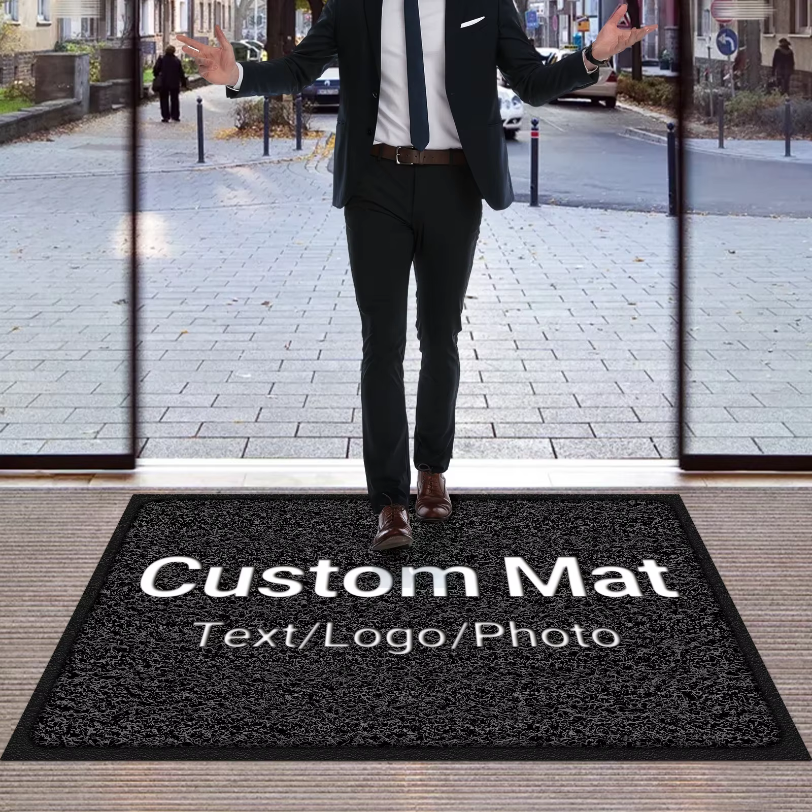 Tapis de pied personnalisé