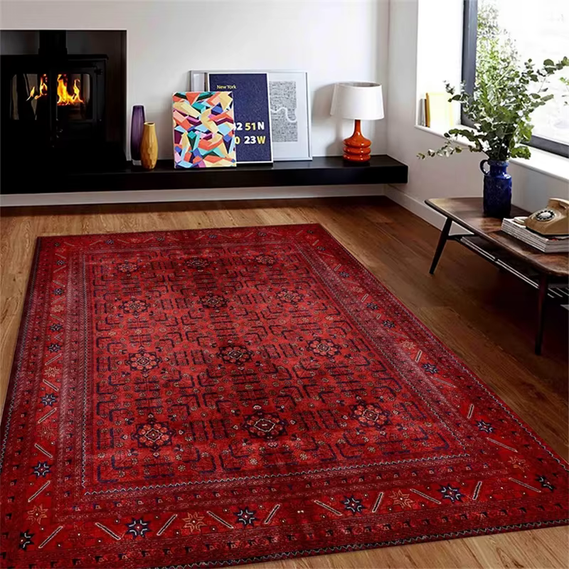 Tapis persans vintage de style oriental pour salon