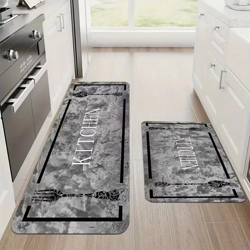 Ensemble de tapis de cuisine moderne