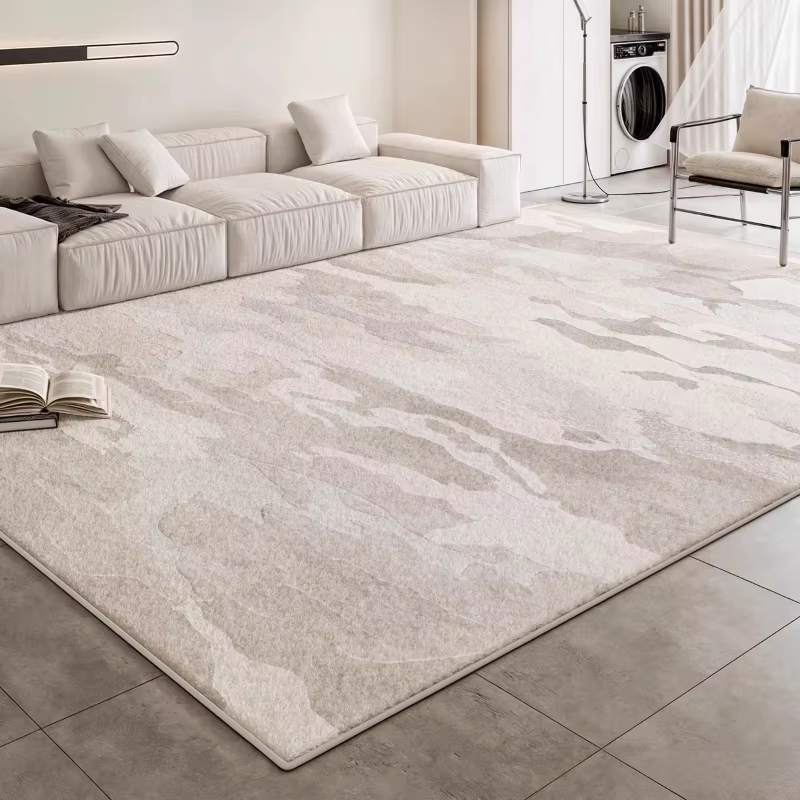 Tapis de Style crème pour salon