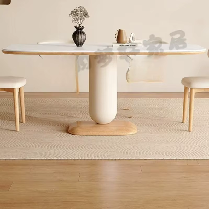 Tables de salle à manger et de bar en bois massif pour l'extérieur, tables de salle à manger modernes, consoles murales, meubles de cuisine et de salon