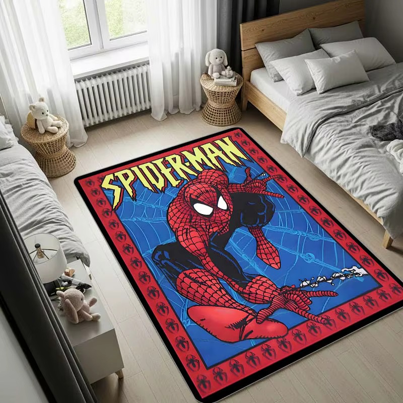Tapis Spider-Man, tapis de chambre