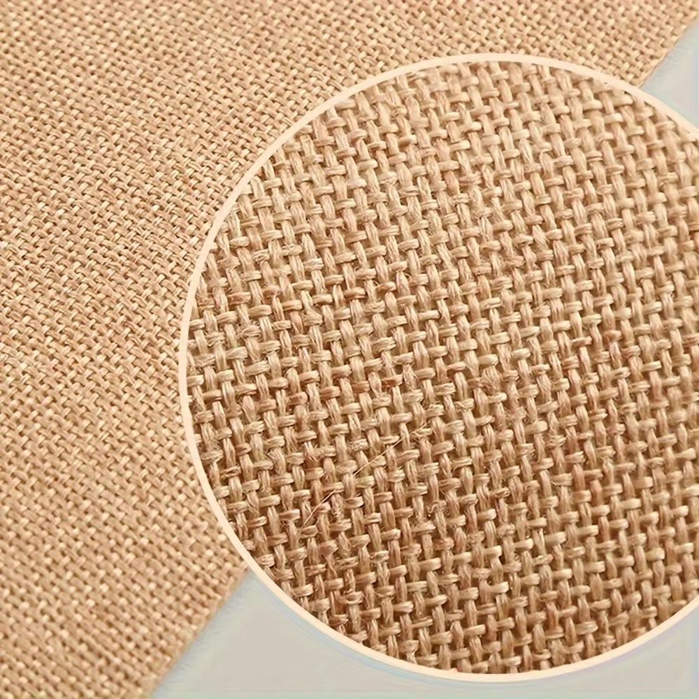 1/3 pièces Tapis antidérapant pour marches d'escalier en jute naturel