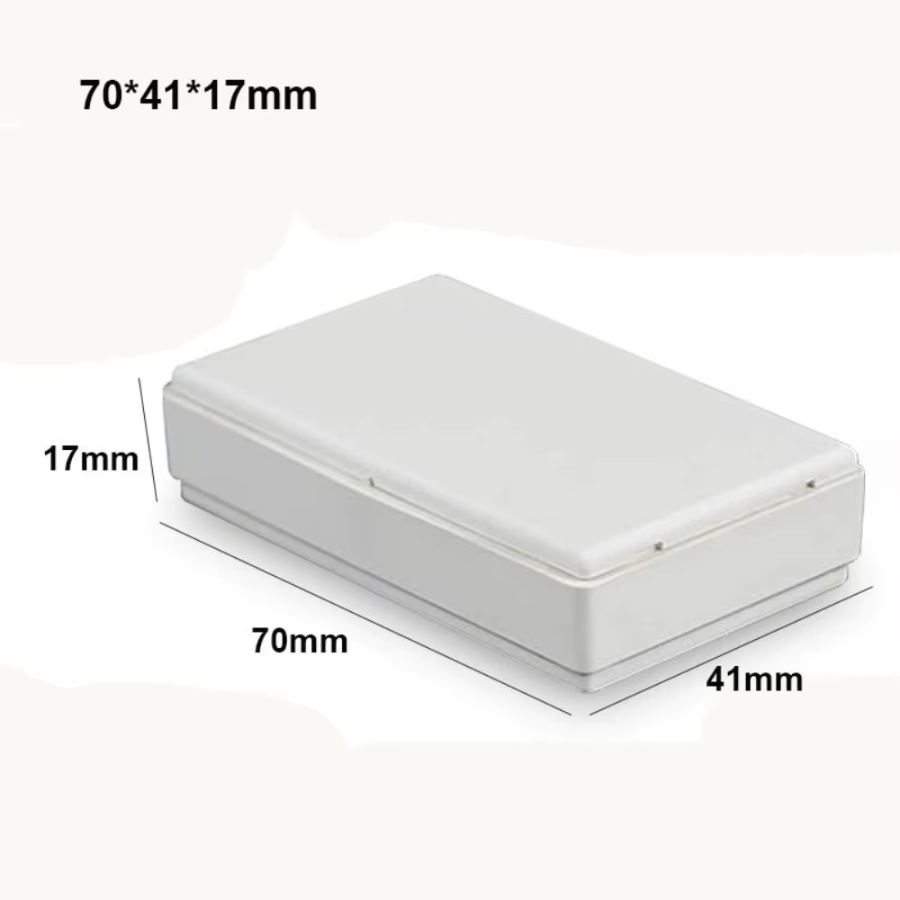 Boîtier de compteur en plastique ABS, étanche, pour projets électroniques, boîte de protection, cadre d'instrument