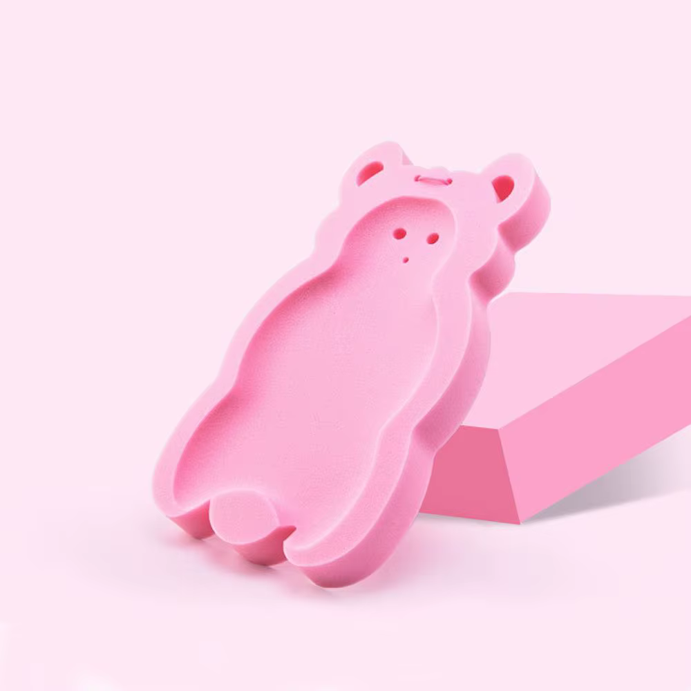 Tapis de Support de douche en mousse éponge ours antidérapant