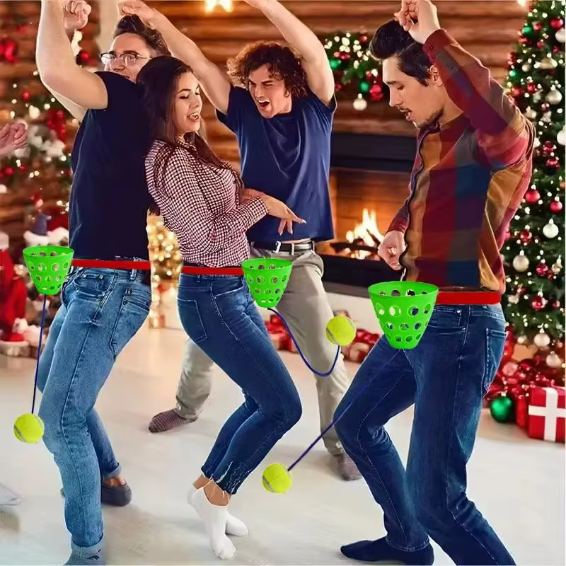 Ensemble de jeu de balles oscillantes pour adultes, pour activités familiales en plein air, fêtes d'anniversaire, de Noël, de mariage, d'été