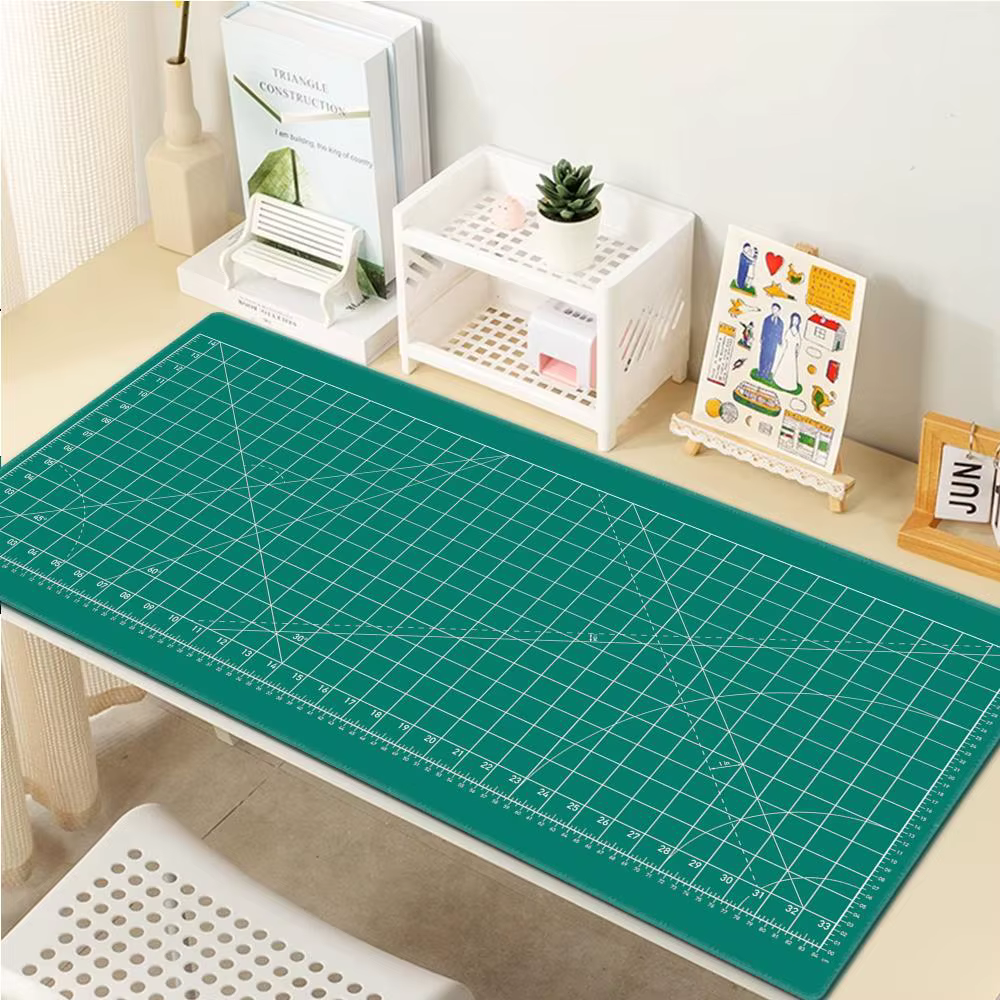 Tapis de souris Anime Cutting Polymers, blanc sur noir, bureau, jeu, ordinateur portable, Deskvirus, clavier Gamer, accessoires informatiques