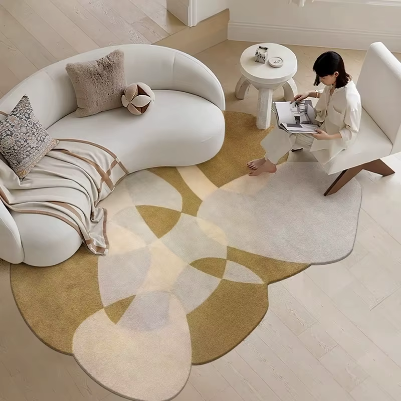 Tapis de luxe léger pour salon