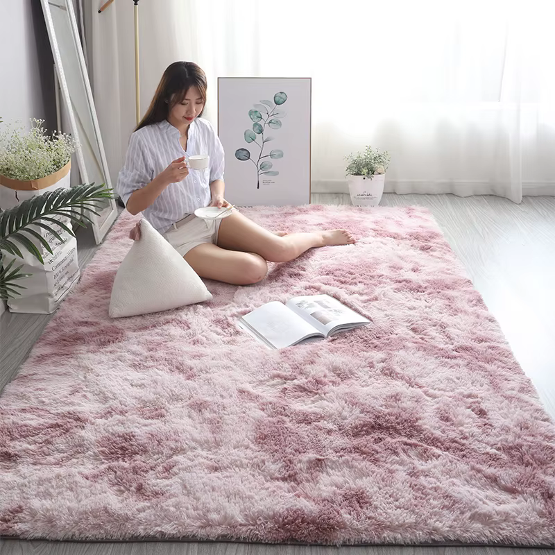 Tapis rose pour enfants