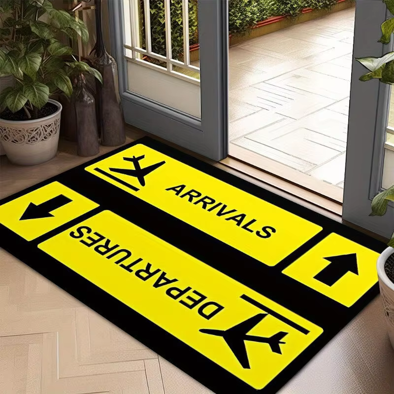 Tapis d'entrée antidérapant pour la maison, décoration d'intérieur, tapis de porte pour le salon, la chambre à coucher, l'entrée, tapis de porche