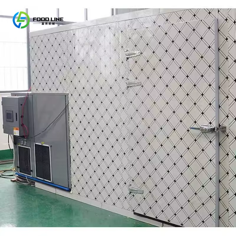 Chambre froide modulaire personnalisée en conteneur, chambre froide à panneaux sandwich, chambre froide en acier inoxydable