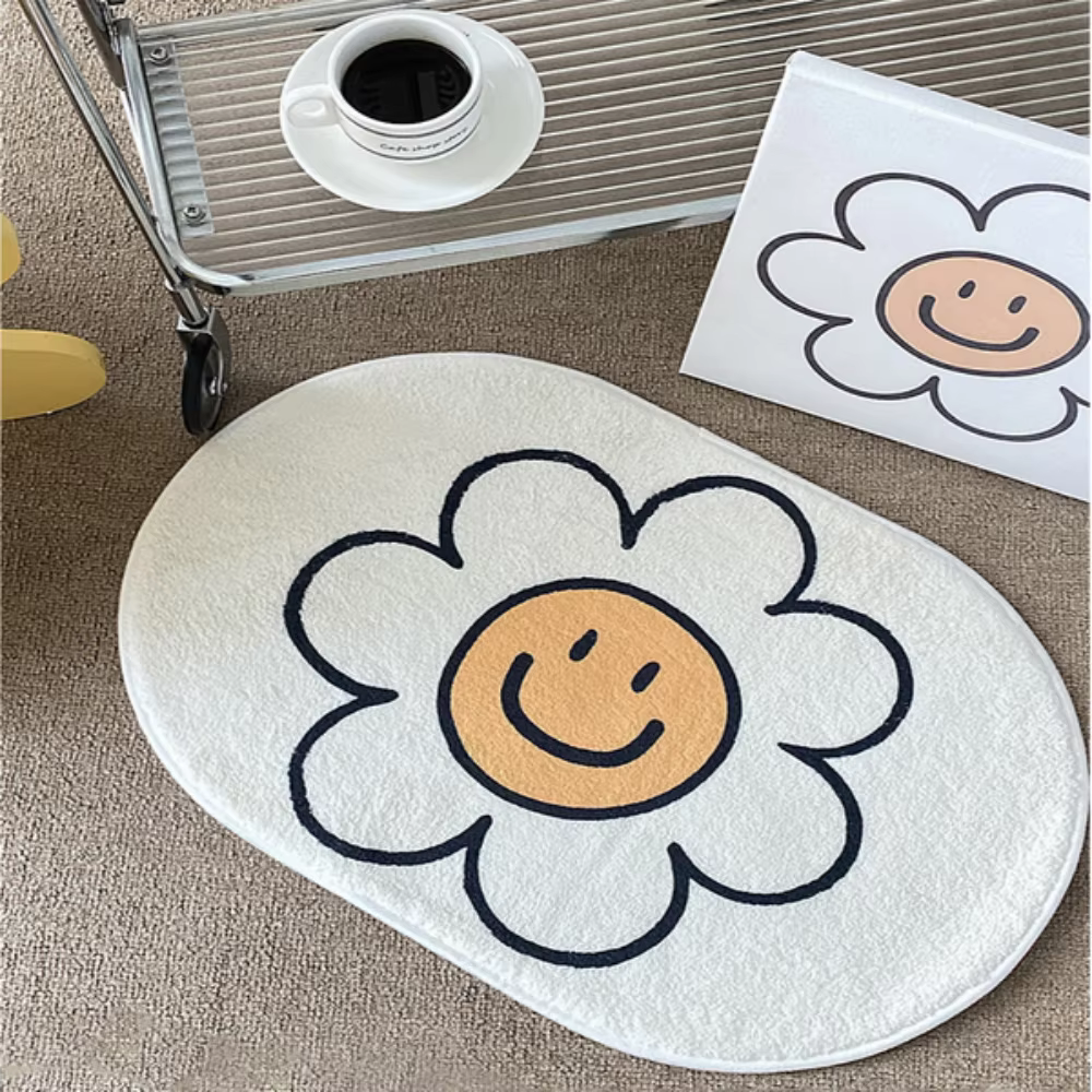 VIKAMA – tapis Floral en Faux cachemire