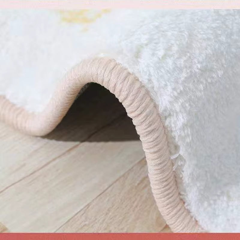 Tapis en cachemire pour décoration de chambre à coucher