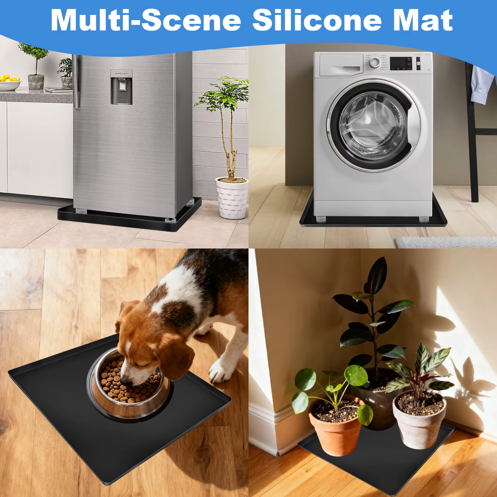 Tapis en silicone pour réfrigérateur 60x60CM
