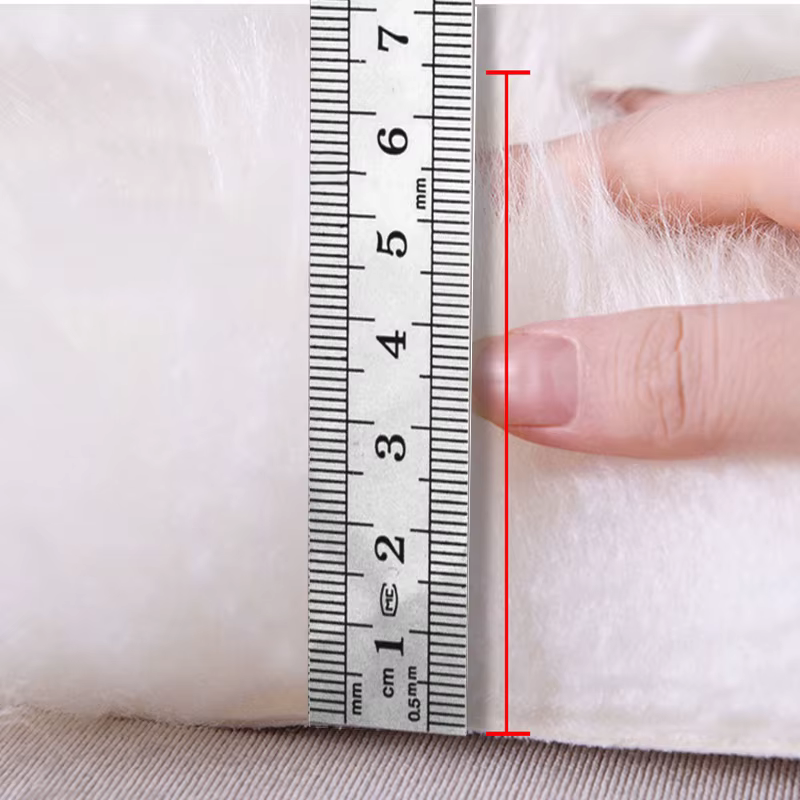 Tapis moelleux lea pour la décoration de la maison, tapis de salon blanc, tapis de pépinière doux, tapis de chambre à coucher pour fille, coussin de canapé et de chaise