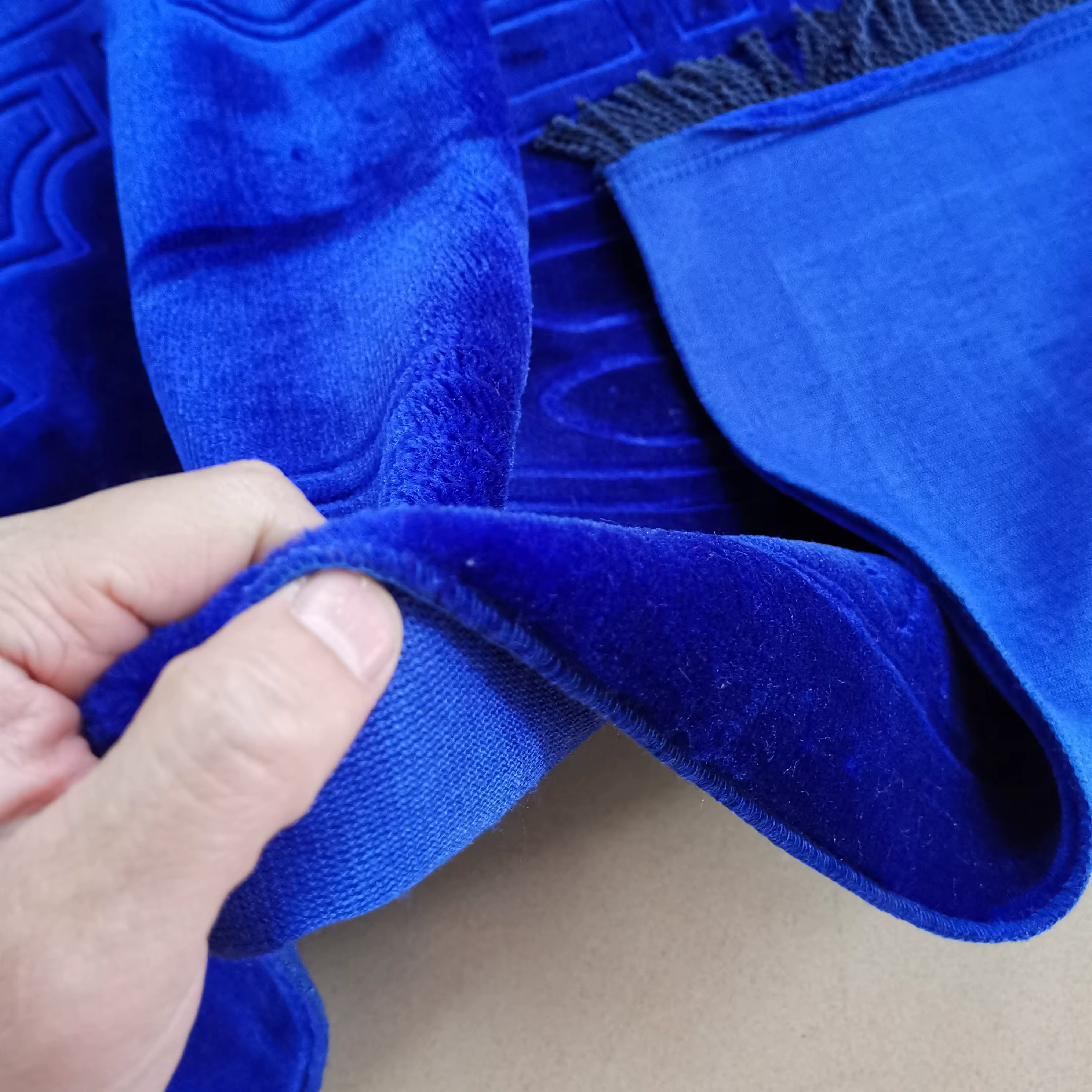 Tapis de prière doux Sejadah Murah velours Sajadah turquie Kiswah Pintu Kaabah Dari Mesir Hantaran Rajos