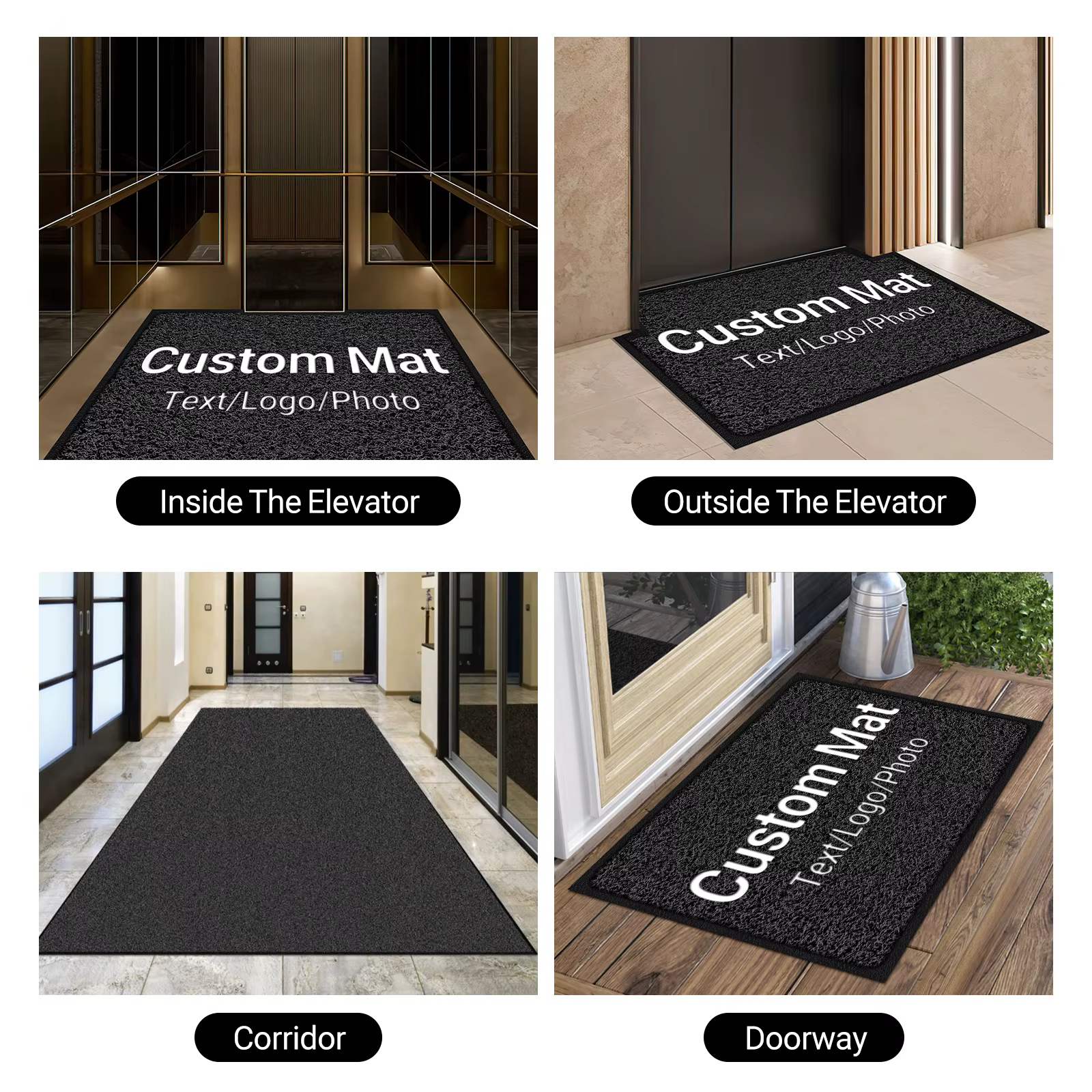 Tapis de pied personnalisé