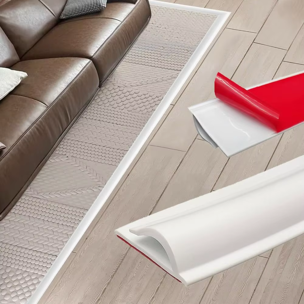 Bande de garniture de bord de tapis en PVC de haute qualité