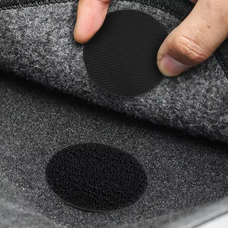 Autocollants de fixation Double face pour voiture, pour tapis de tableau de bord, Patch fixe à haute adhérence, tapis de sol, bande antidérapante
