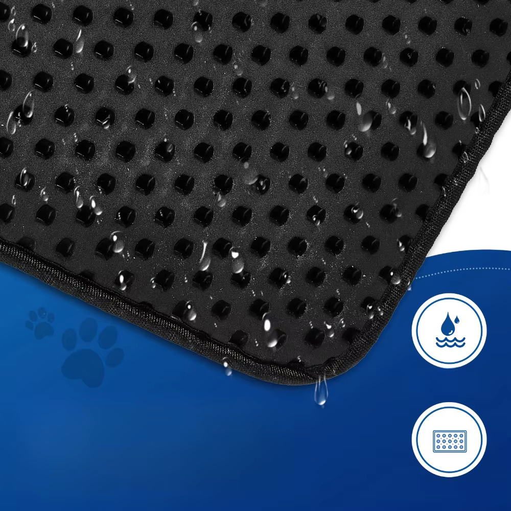 Tapis de litière pour chat