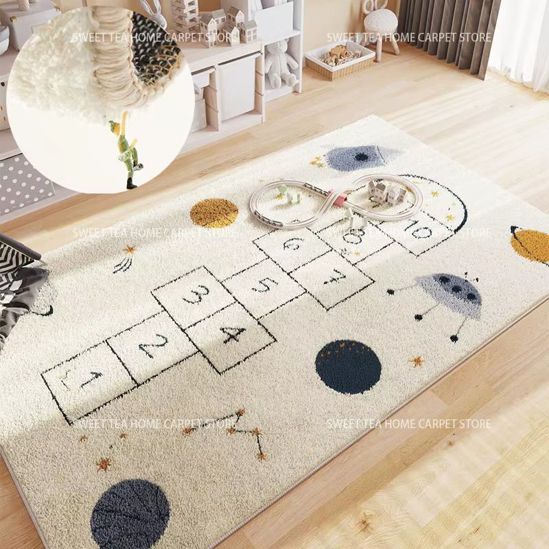 Tapis de chambre d'enfant moderne