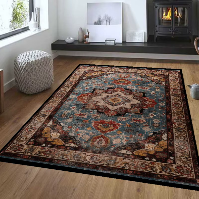 Tapis bohème pour salon