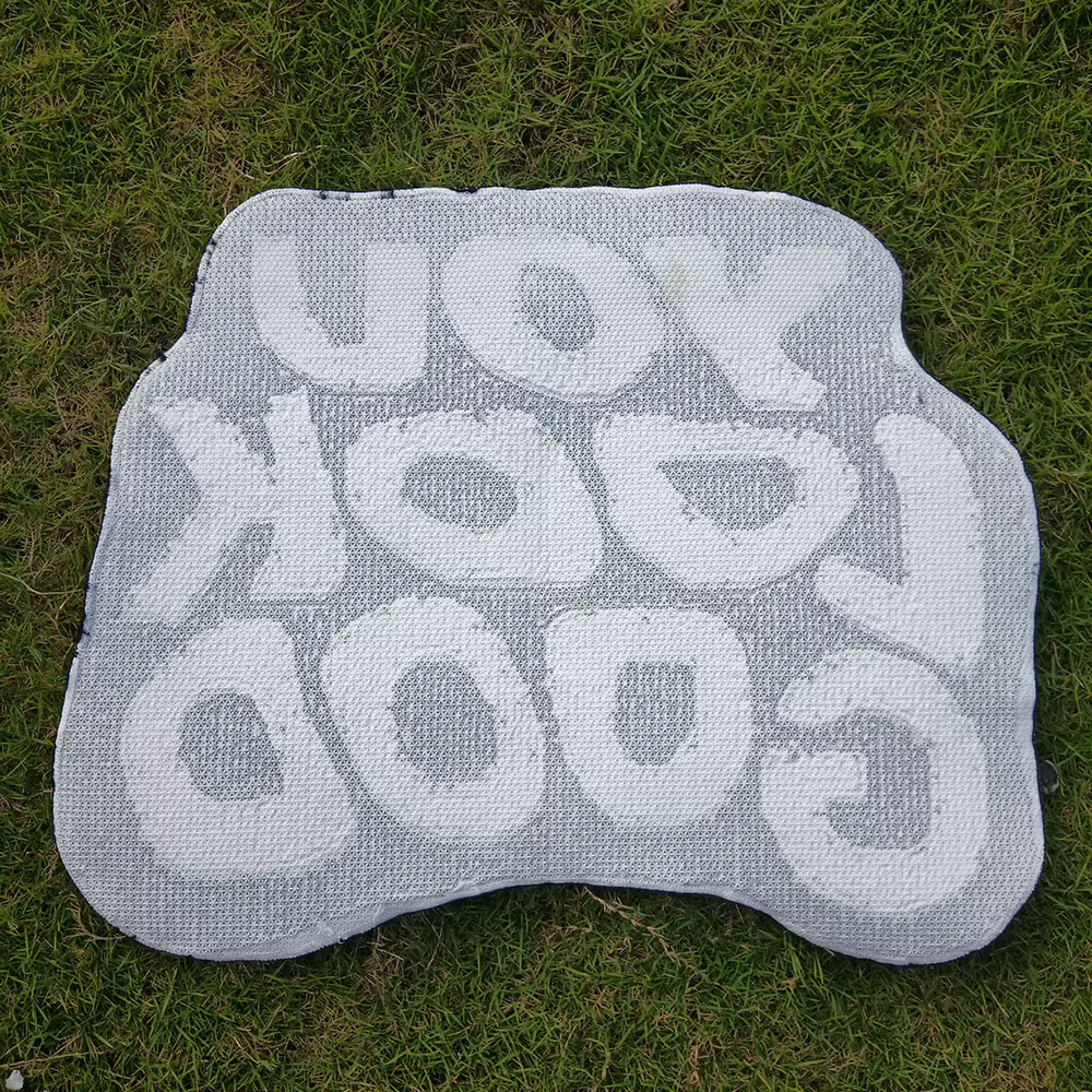 Tapis tufté fait à la main
