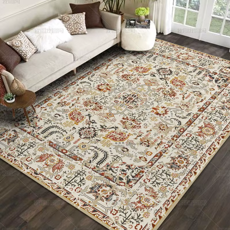 Tapis bohème de luxe pour la décoration de la maison