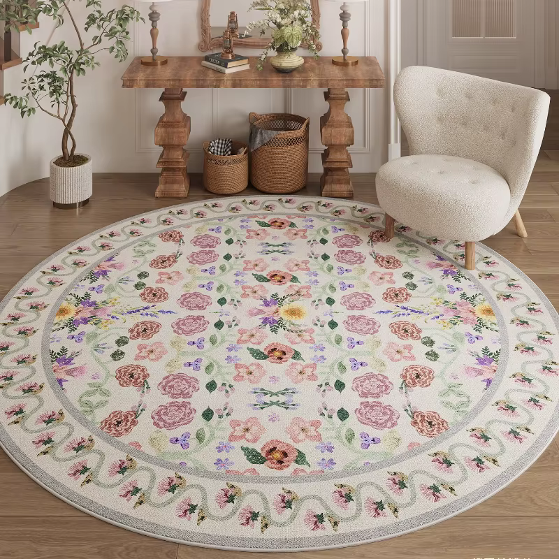 Tapis de style français pour chambre à coucher