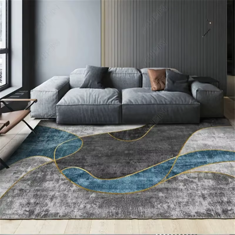 Tapis imprimé géométrique