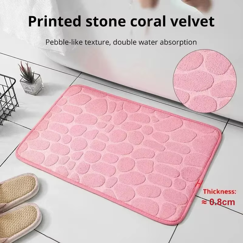 Tapis en fibre gaufrée 1 pièce