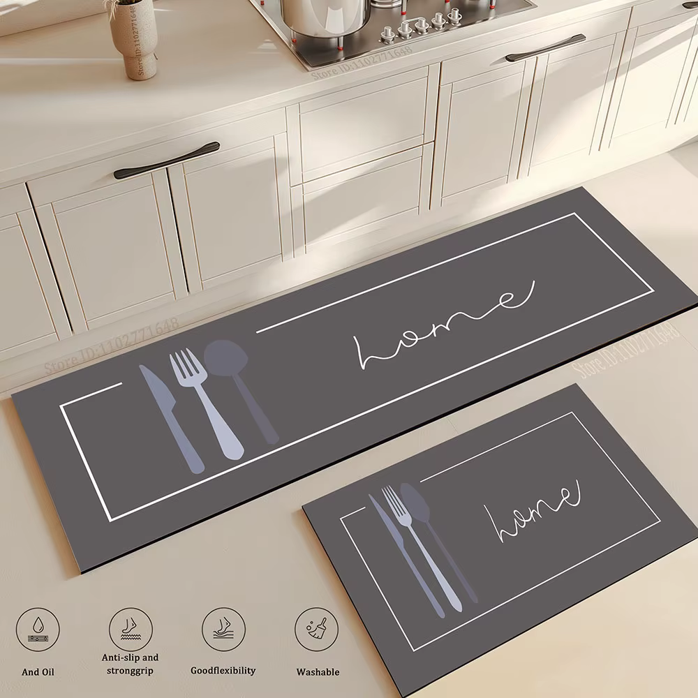Tapis de sol épais de cuisine