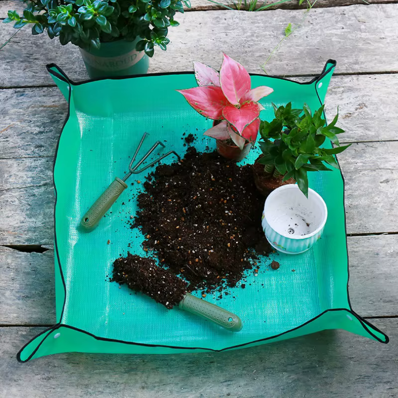 Tapis de plantation pliable pour plantes de jardinage