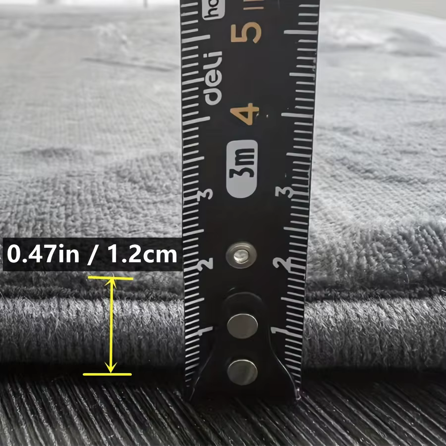 Tapis absorbant épais pour salle de bain