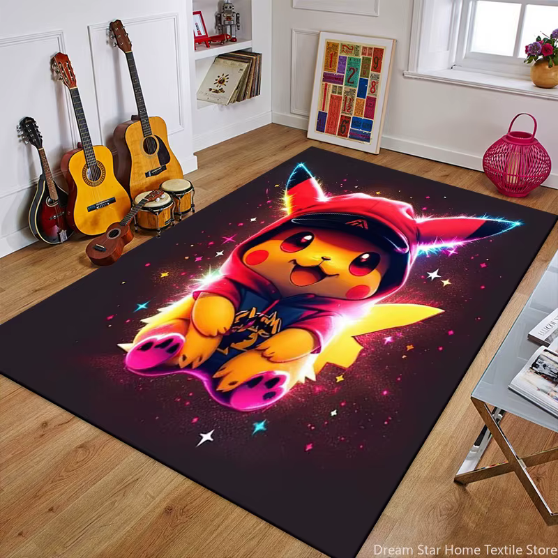 Tapis de dessin animé Pokemon 3D