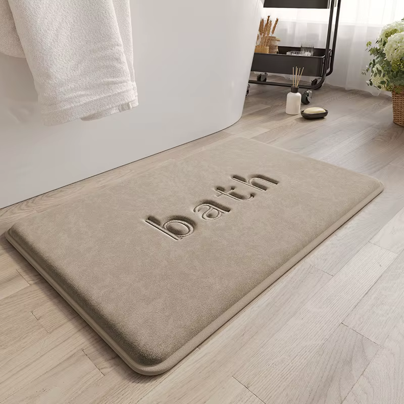 Tapis de bain Simple, couleur unie