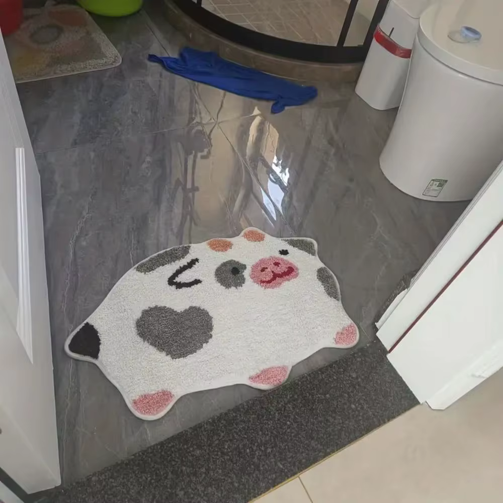 VIKAMA – tapis à motif Alien de vache mignon