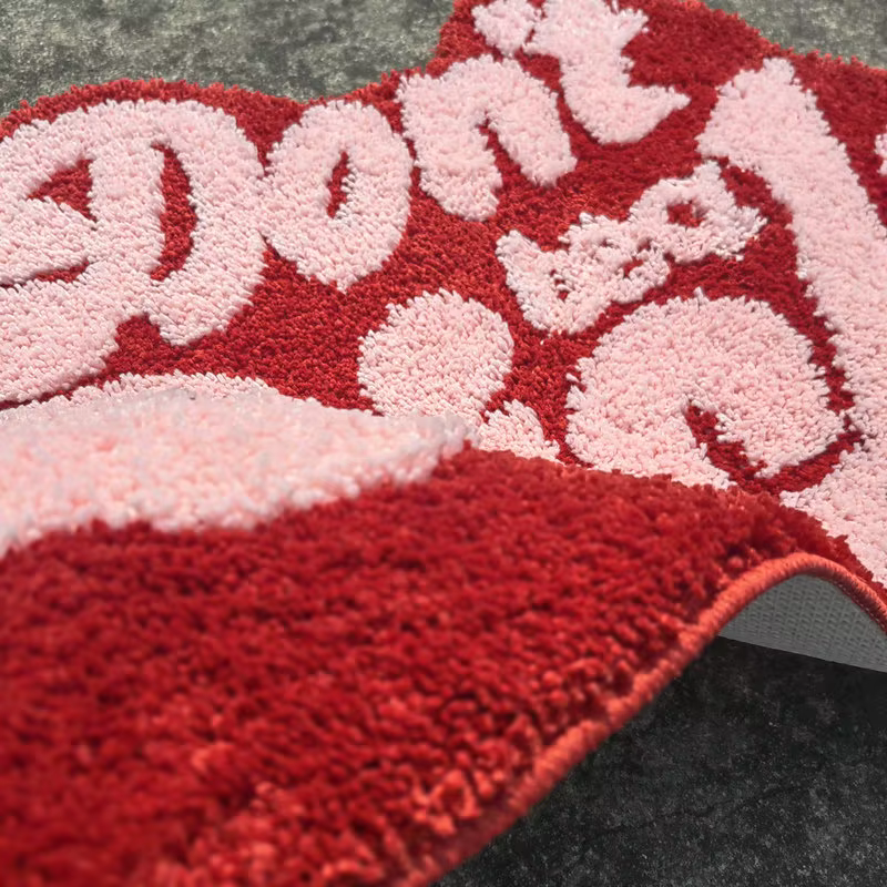 Tapis de touffetage doux personnalisé