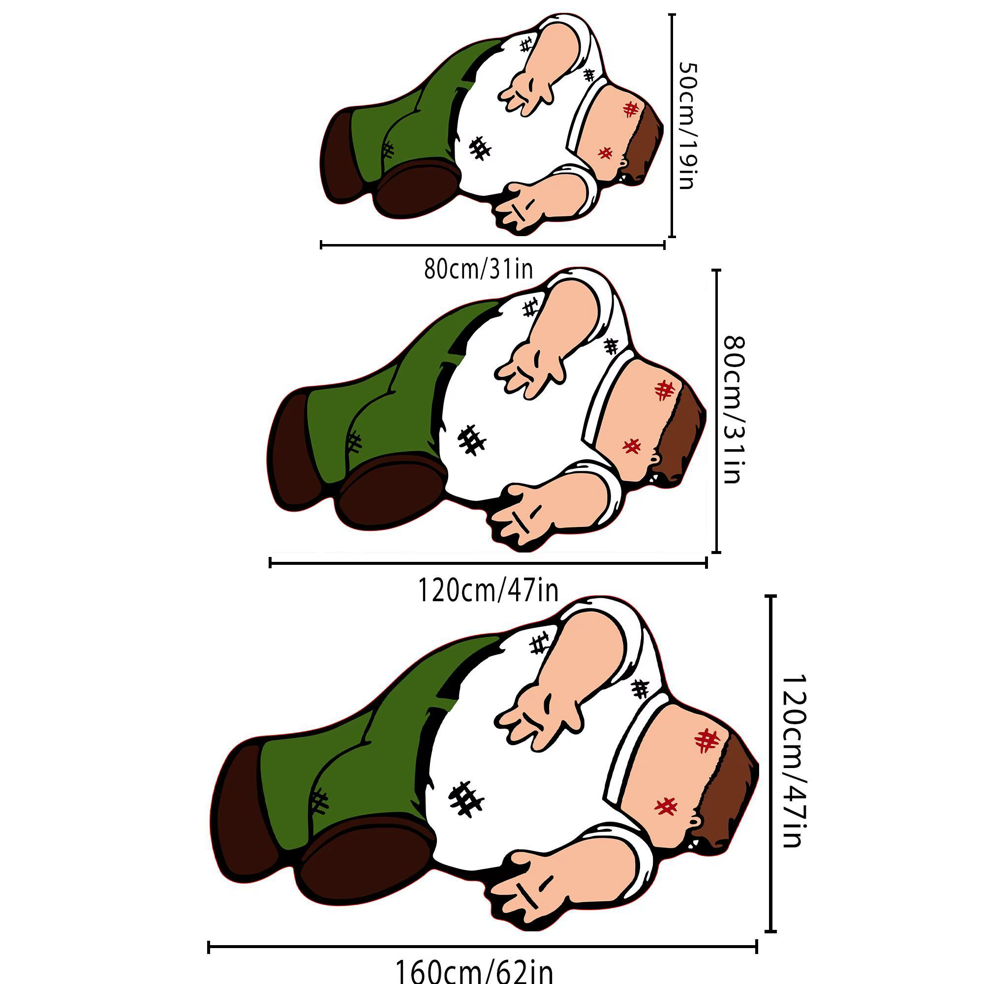 VIKAMA – tapis de personnage de dessin animé original