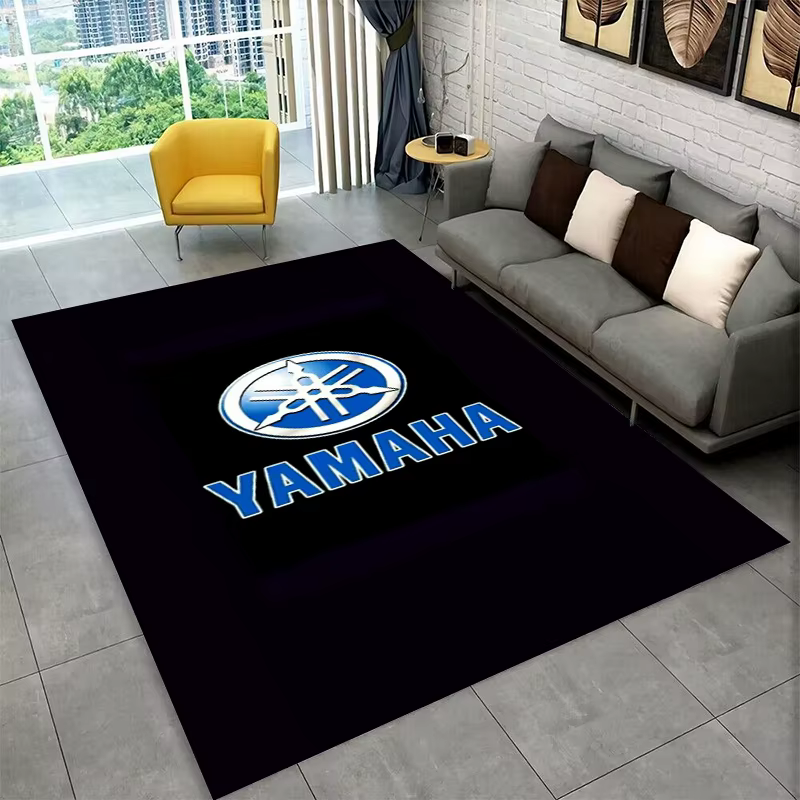 Tapis 3D Y-Yamaha Racing Moto pour salle de jeux