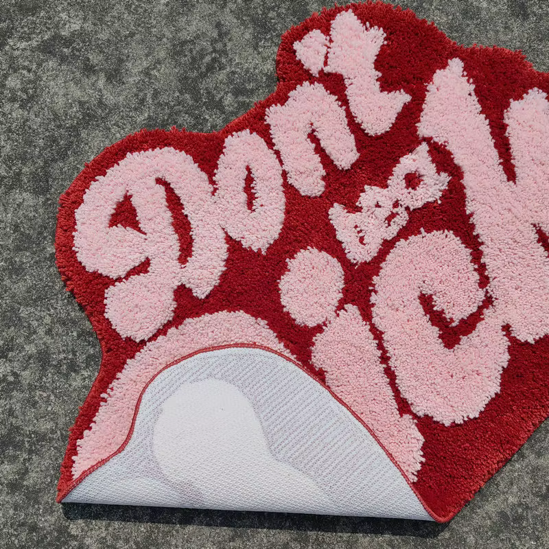 Tapis de touffetage doux personnalisé
