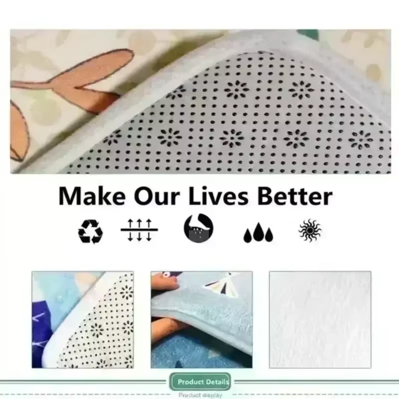 Tapis à motif de grille