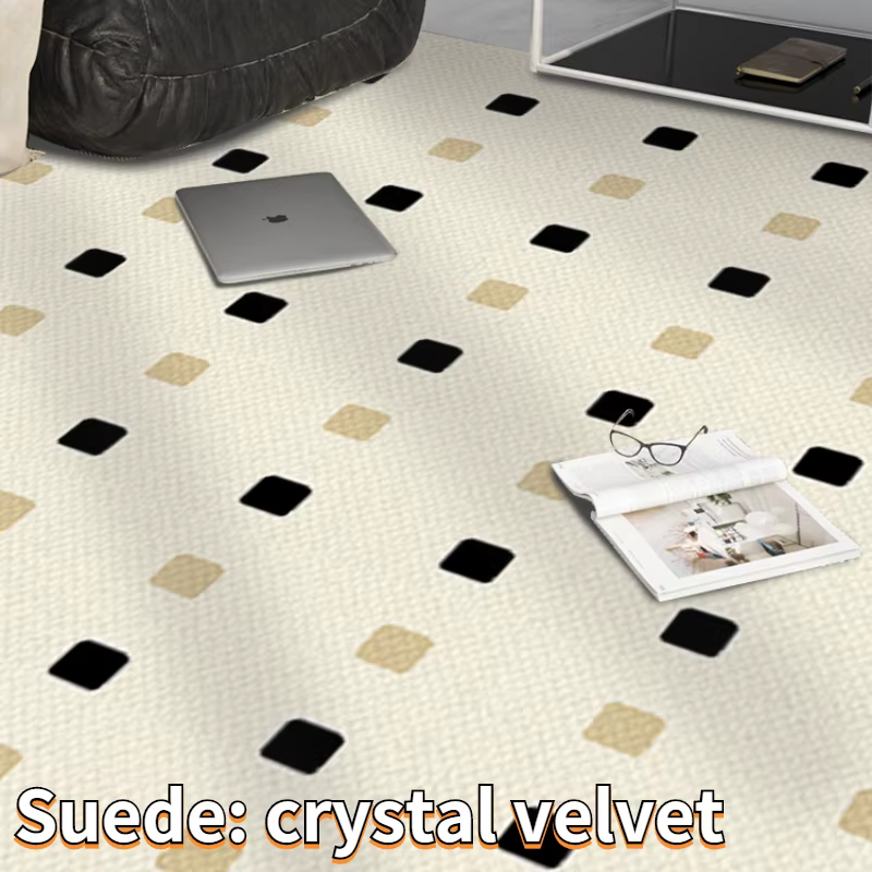 Tapis rétro américain pour décoration de salon et de chambre à coucher