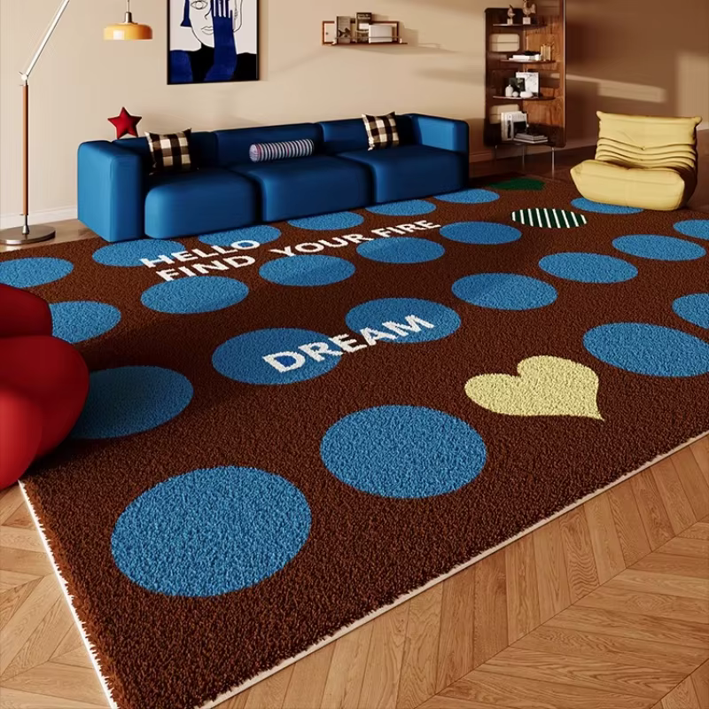Tapis de Style rétro pour chambre à coucher
