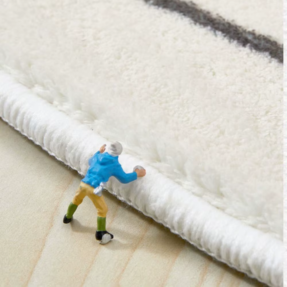 Tapis VIKAMA Vintage vert à motif papillon