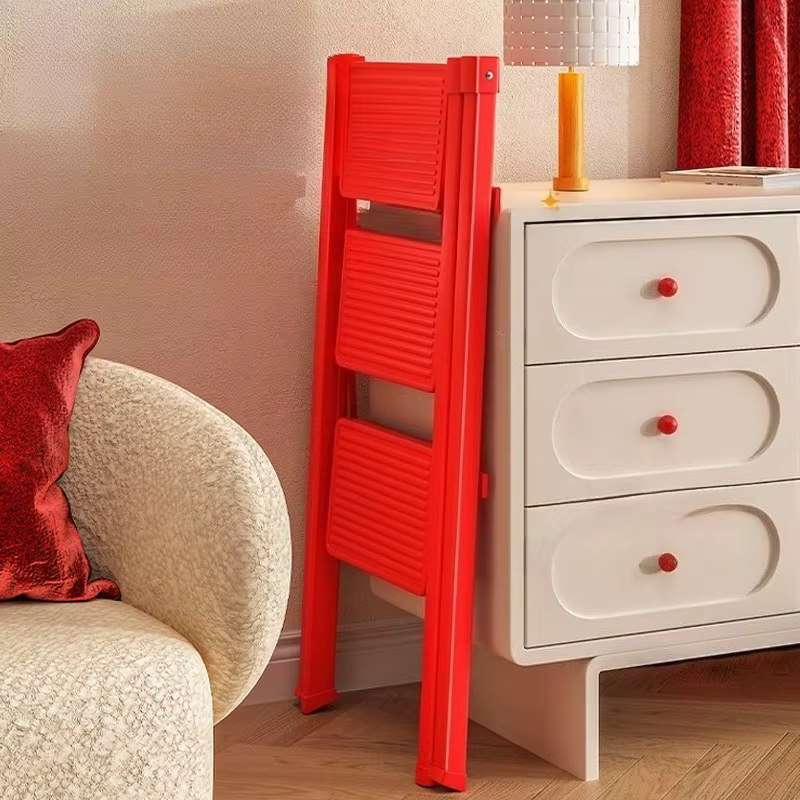 Échelle à chevrons épaisse pliante de ménage, cadeau mobile d'échelle de sécurité, échafaudage multifonctionnel sans Installation Stable