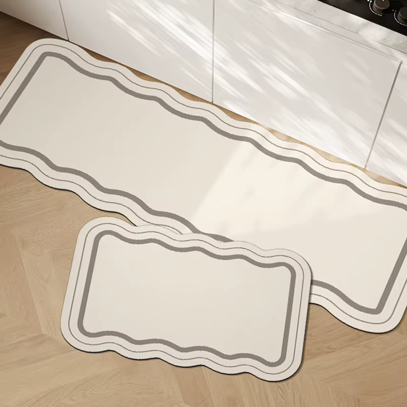 Tapis de sol VIKAMA Simple Kitchen en velours cristal