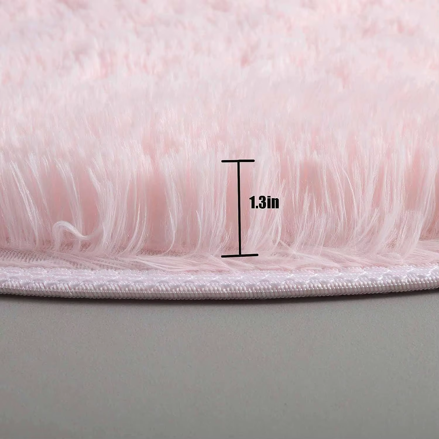 100/120/140/160 tapis rond moelleux doux